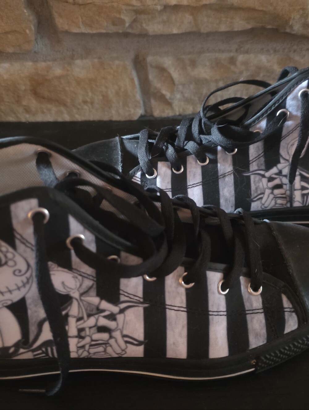 Disney Nightmare Before Christmas Jack Skellington High Top Sneakers 9.5